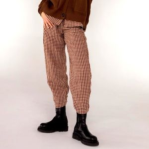 Kindly the Label gingham balloon pants